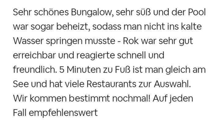 סנט קנזיאן Bungalows Sonnenblume Am Klopeiner See מראה חיצוני תמונה